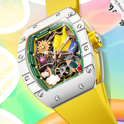 Carbon Fiber Luminous Cyber Life Watch