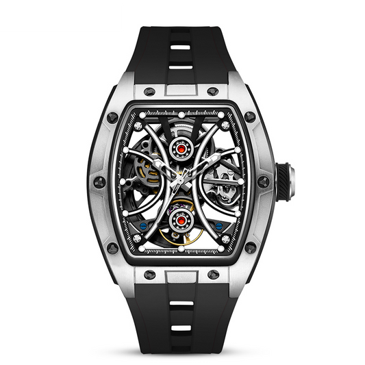 ALDEN ROYSTON SKELETON DESIGN AUTOMATIC WATCH