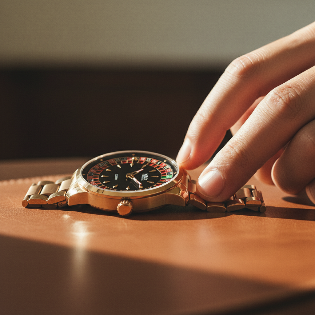 Mark Fairwhale 5031 ROULEX Casino Watch – Luxury Roulette Timepiece