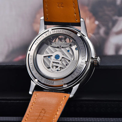 Balance Wheel Automatic Mechanical Men's Watch