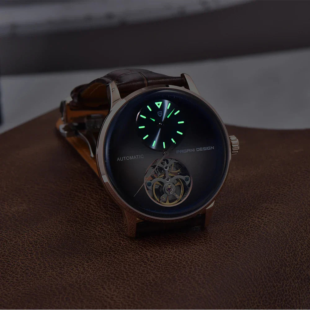 Balance Wheel Automatic Mechanical Men's Watch