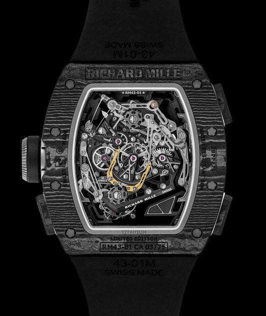 Richard Mille RM 43-01 Manual Winding Tourbillon Split-Seconds Chronograph Ferrari